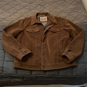 Suede Levi’s Trucker Jacket